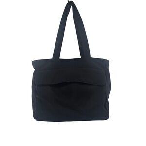 Hobo International Tote Bag Womens Medium Black Nylon Shoulder Bag Organizer